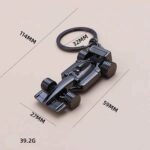 Creative F1 Racing Keychain Pendant Gift Racing Club Souvenirs Metal Keychain - Image 3
