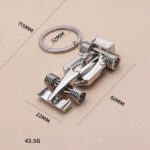 Creative F1 Racing Keychain Pendant Gift Racing Club Souvenirs Metal Keychain - Image 2