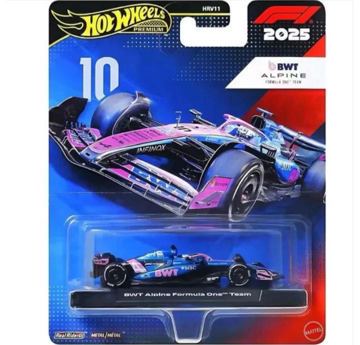 up_10 Hot Wheels Premium Collectible Alpine F1® Team Car - Pierre Gasly 2025 - Image 1